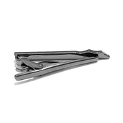 Batman Tie Clip Wing Gunmetal Black Back