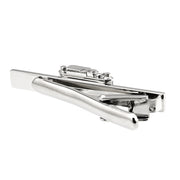 Photography Camera Tie Clip Silver Back