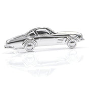 Car Tie Clip Classic Vintage Silver Front Image