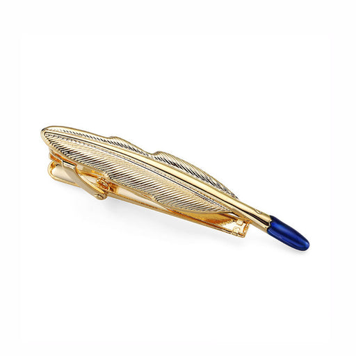 Tie Clip - Gold Feather | That Bloke