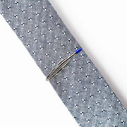 Silver Feather Tie Clip On Tie Image