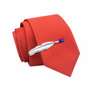 Tie Clip - Silver Feather | That Bloke