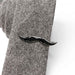 Moustache Tie Clip Gunmetal Black Image On Tie