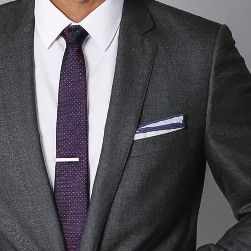 Tie Clip - Short Maroon