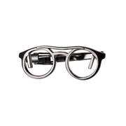 Reading Glasses Tie Clip Gunmetal Black Front