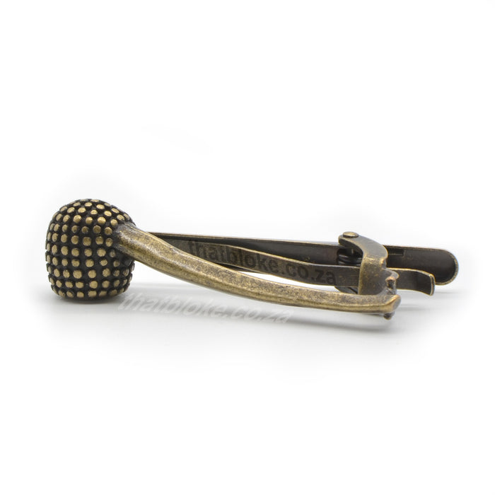 Tie Clip - Tobacco Pipe (Bronze)