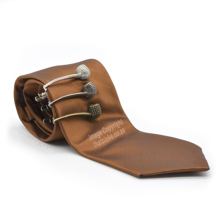 Tie Clip - Tobacco Pipe (Bronze)