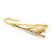 Fish Hook Tie Clip Gold For men Back View