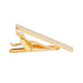 Short Gold Tie Clip Hight Quality Side