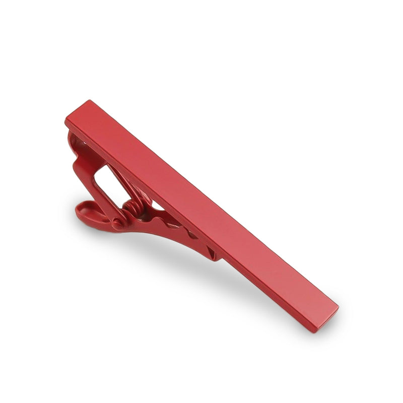 Red Tie Clip Short Front Image