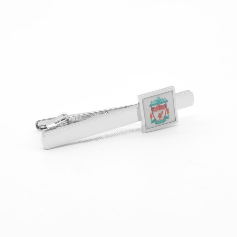 Liverpool Football Club Tie Clip Silver Front View