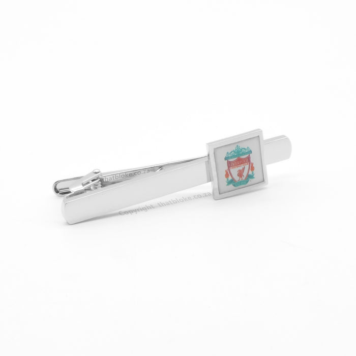 Liverpool Football Club Tie Clip Silver Front View
