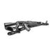 Machine Gun Tie Clip AK-47 Gunmetal Black Top View