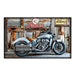 2015 Indian Scout Motorcycle Wood Print Sign