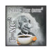 Medium Wood Block Print - Einstein Energy Equals More Coffee | That Bloke