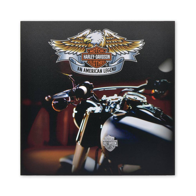 Vintage Motorcycle Display Wood Sign Print Detail